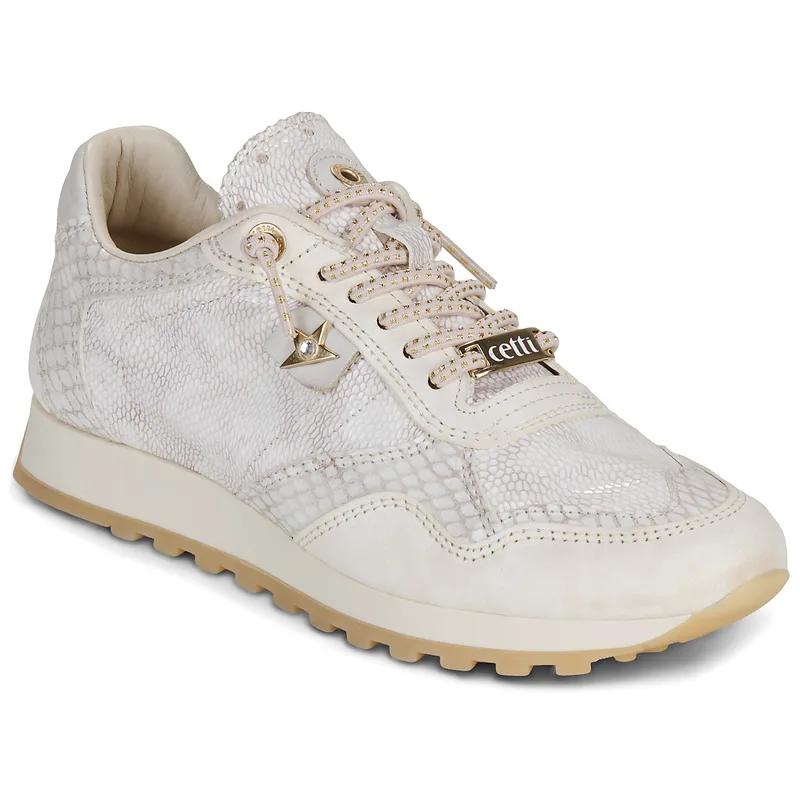 Xαμηλά Sneakers Cetti C-848-SRA-V26-SNAKE-MARFIL