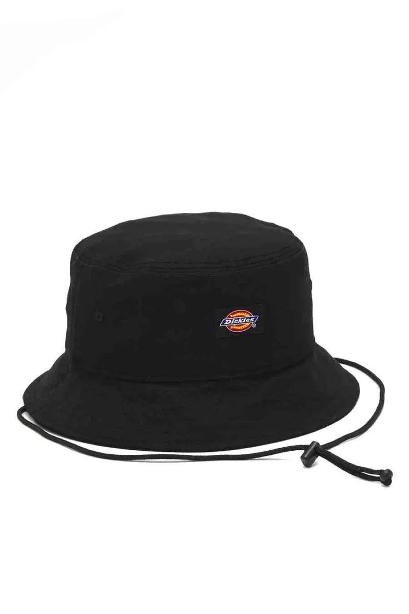 Dickies Clarks Grove Unisex Bucket Καπέλο - Μαύρο-DK0A4XXSBLK1-BLACK