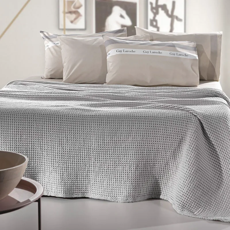 Κουβέρτα Πικέ Μονή 160X240 Guy Laroche Eternity Silver (160x240)