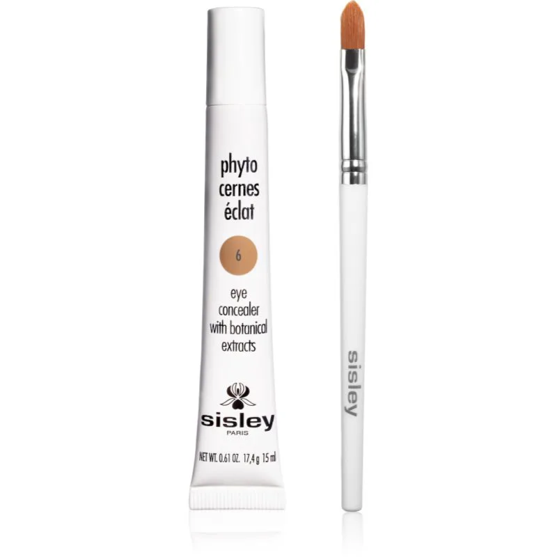Sisley Phyto - Cernes Eclat Καλυπτικό για κάτω από τα μάτια με βούρτσα απόχρωση N°6 15 ml