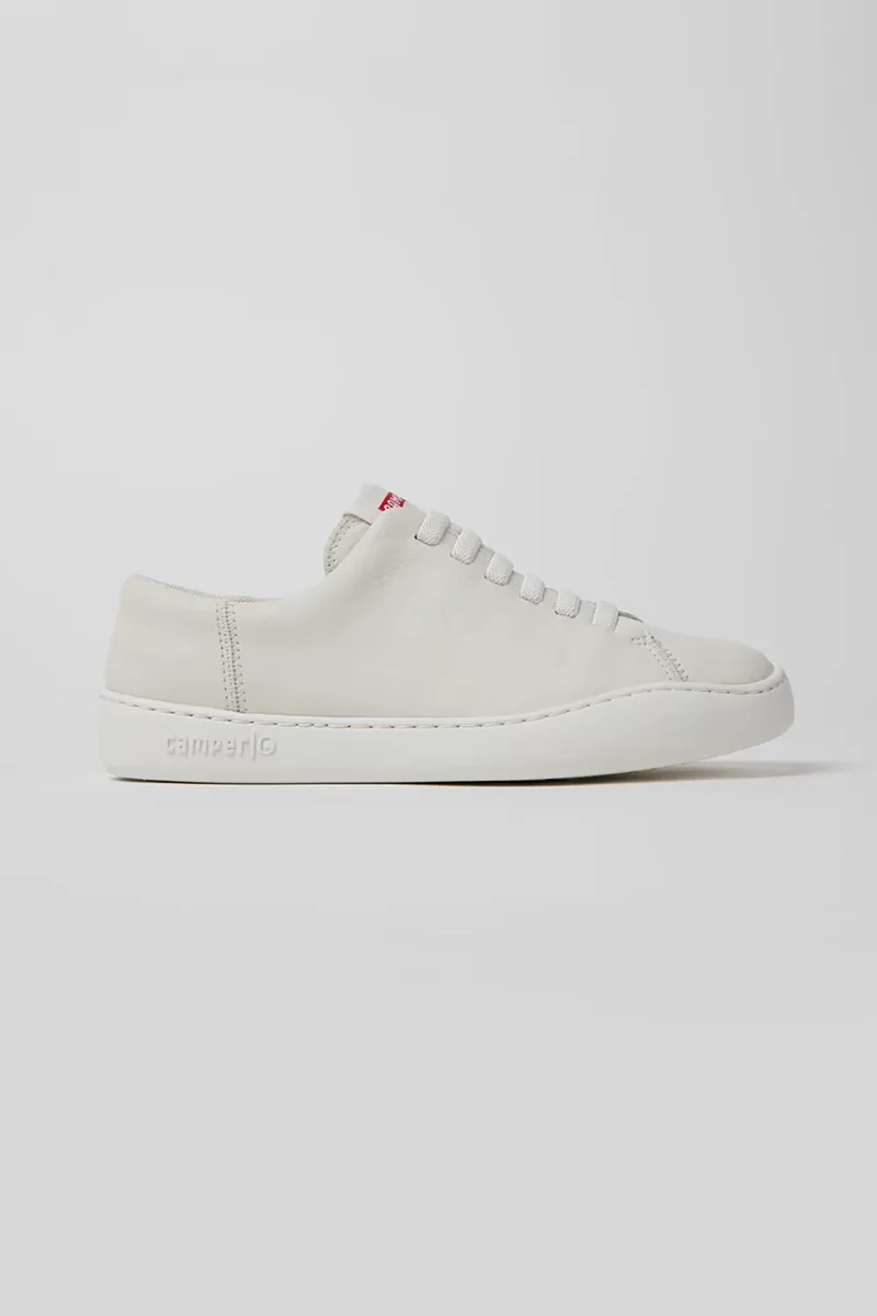 Camper γυναικεία δερμάτινα sneakers με κορδόνια "Peu Touring" - K200877-038 Λευκό