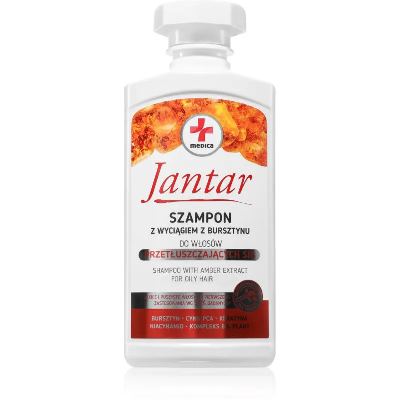 Ideepharm Jantar Medica Σαμπουάν για λιπαρά μαλλιά 330 ml