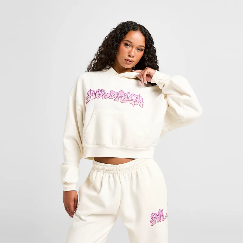 Hoodrich Lucky Cropped Γυναικεία Μπλούζα με Κουκούλα (9000238633_87789)