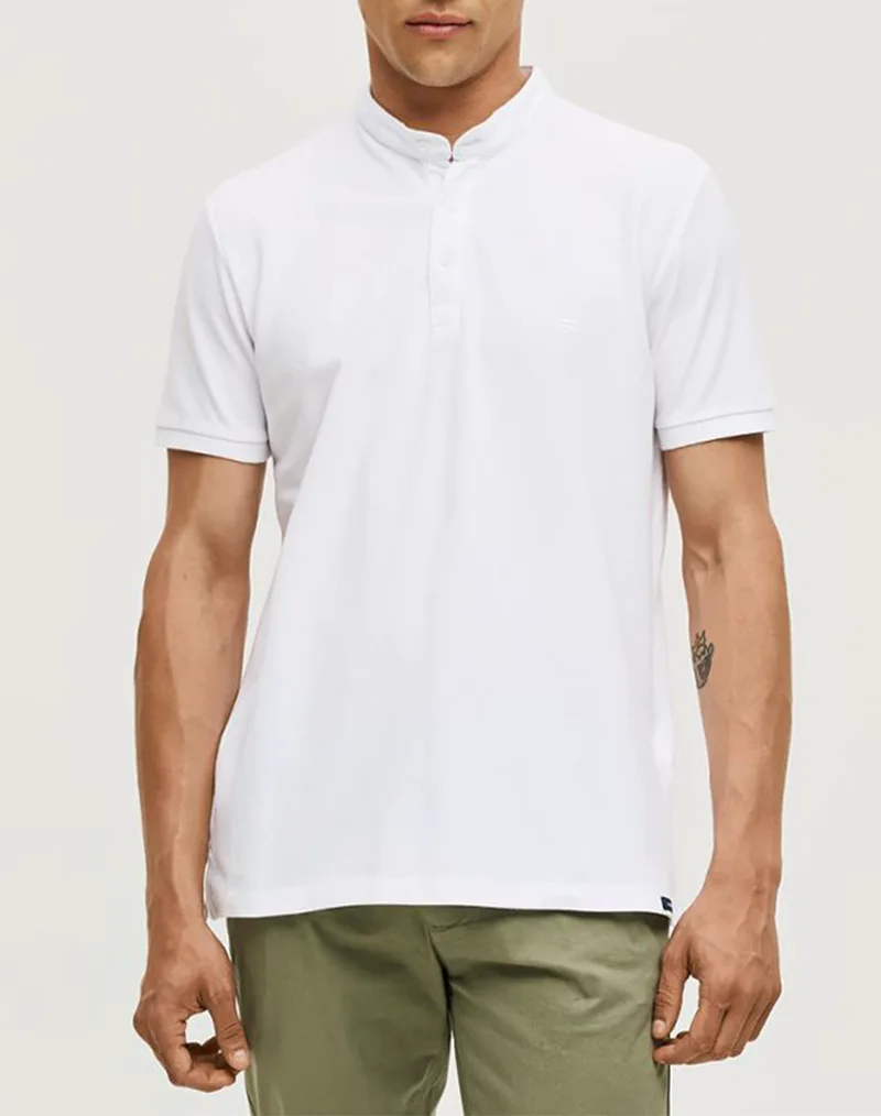 BROKERS ΑΝΔΡΙΚΟ POLO 26017811756-1 White