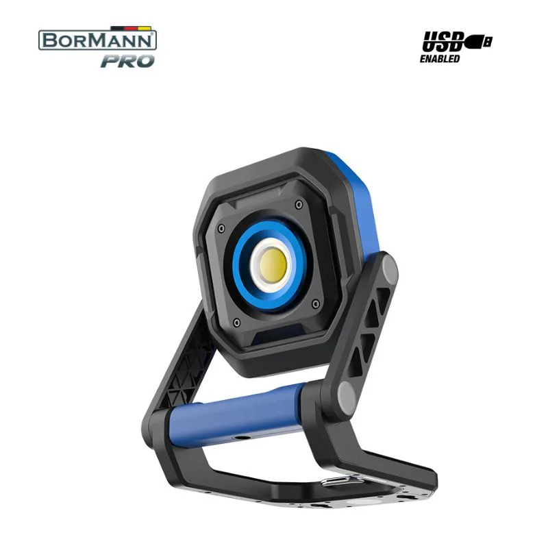 BORMANN Pro BPR6090 Προβολέας Εργασίας LED, Επαναφορτιζόμενος,2000Lm,Αδιάβροχος 072362