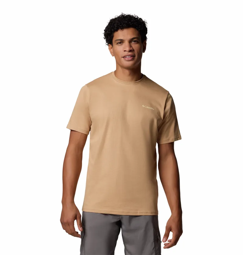 Columbia Ανδρική Μπλούζα North Cascades™ Short Sleeve Tee 1834041A-263 Μπεζ