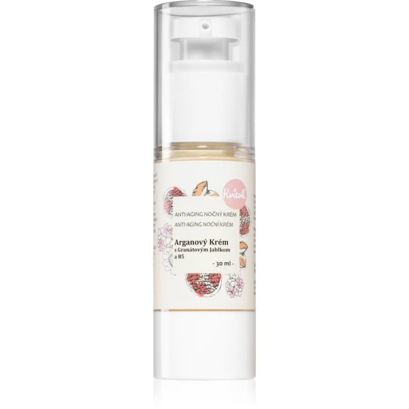 Kvitok Argan Cream with Pomegranate κρέμα νύχτας για ώριμη επιδερμίδα προσώπου 30 ml