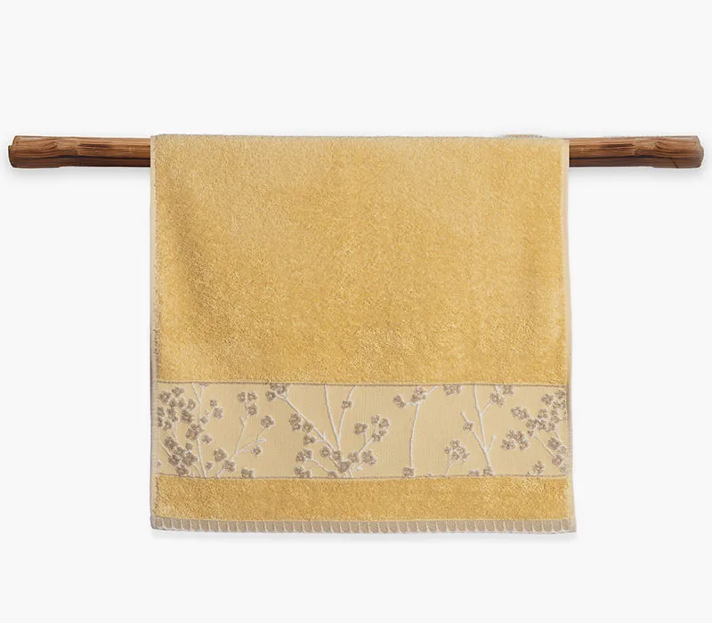 Πετσέτα Προσώπου 50x90 Nef-Nef Homeware FLORIVA Yellow