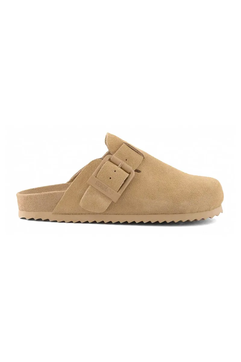 Colors Of California γυναικεία σαμπό suede "Slofi" - HC.BIO086N 126 Μπεζ