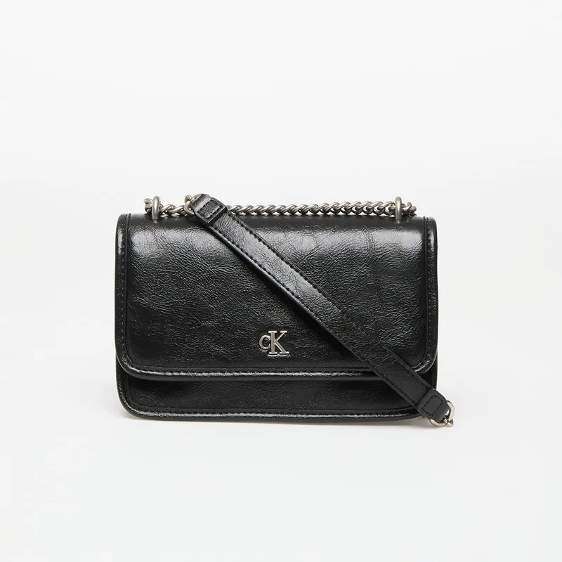 Calvin Klein Jeans Chain Mini Ew Flap Bag Black Universal