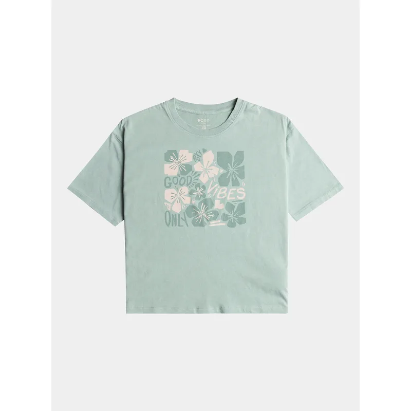 Roxy T-Shirt Sun Fr Seas C Tees ERGZT04004 Μπλε Regular Fit
