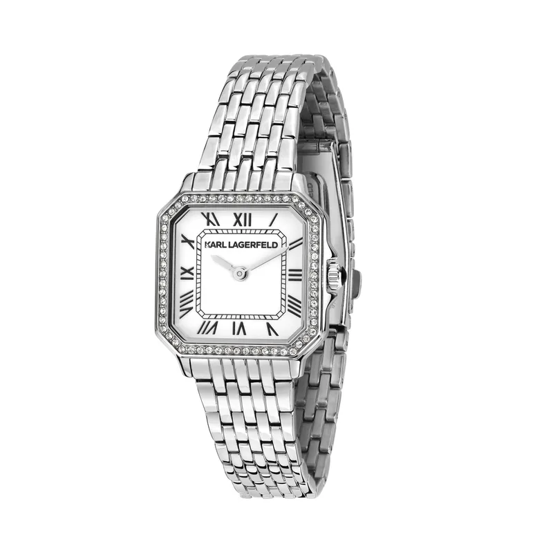 Ρολόι KARL LAGERFELD R0553110506 Ασημί