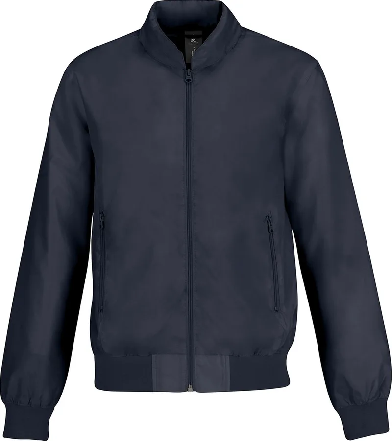 Ανδρικό Μπουφάν με Κουκούλα JM963 B&C Trooper Men Navy/Neon Green