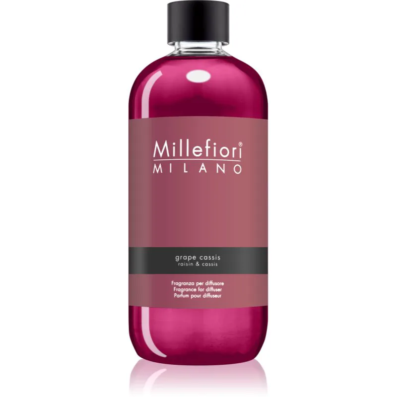 Millefiori Milano Grape Cassis ανταλλακτικό για διαχυτές αρώματος 500 ml