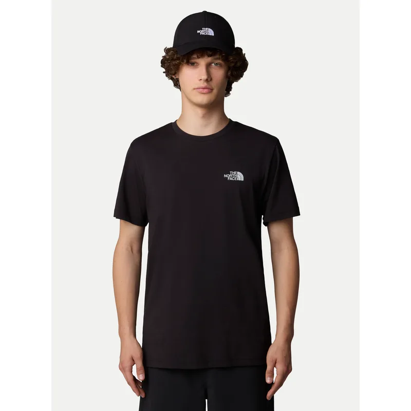 The North Face T-Shirt NSE Box NF0A8C4V Μαύρο Regular Fit