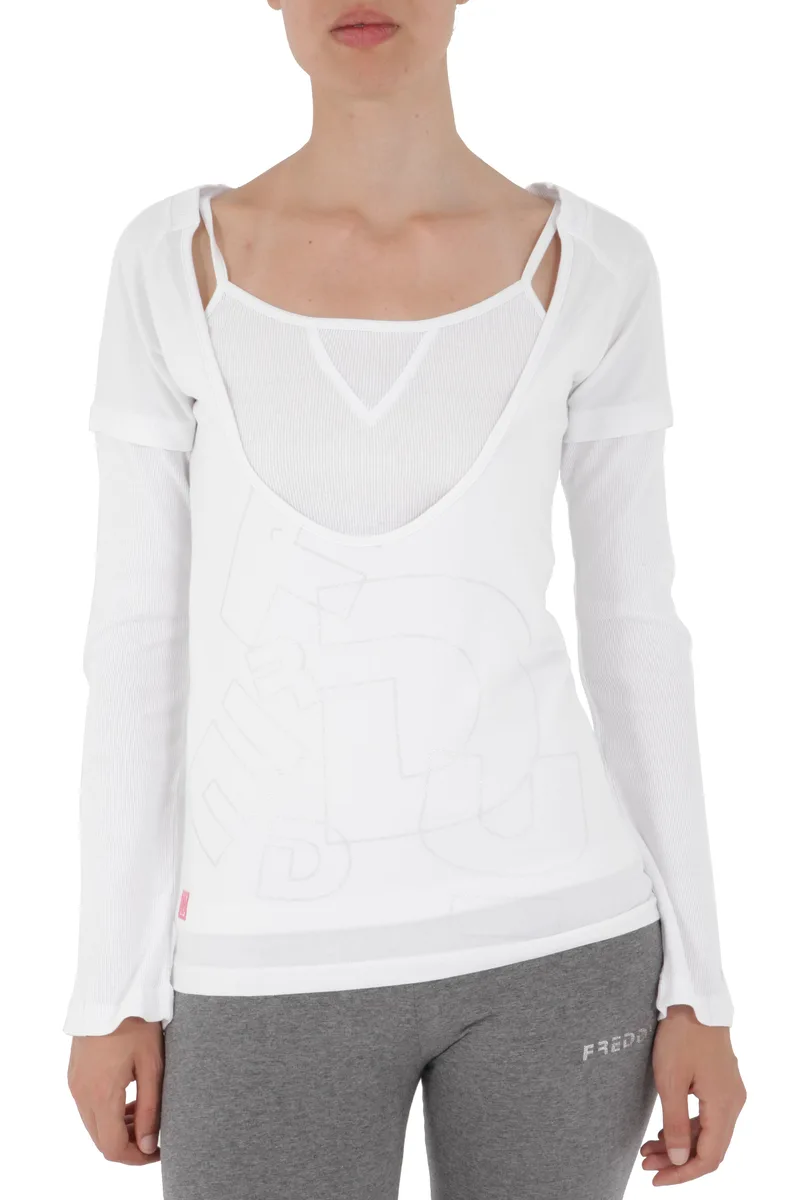 Μπλούζα Μακρυμάνικη Freddy Multi Layer 31277-W Γυναικείο