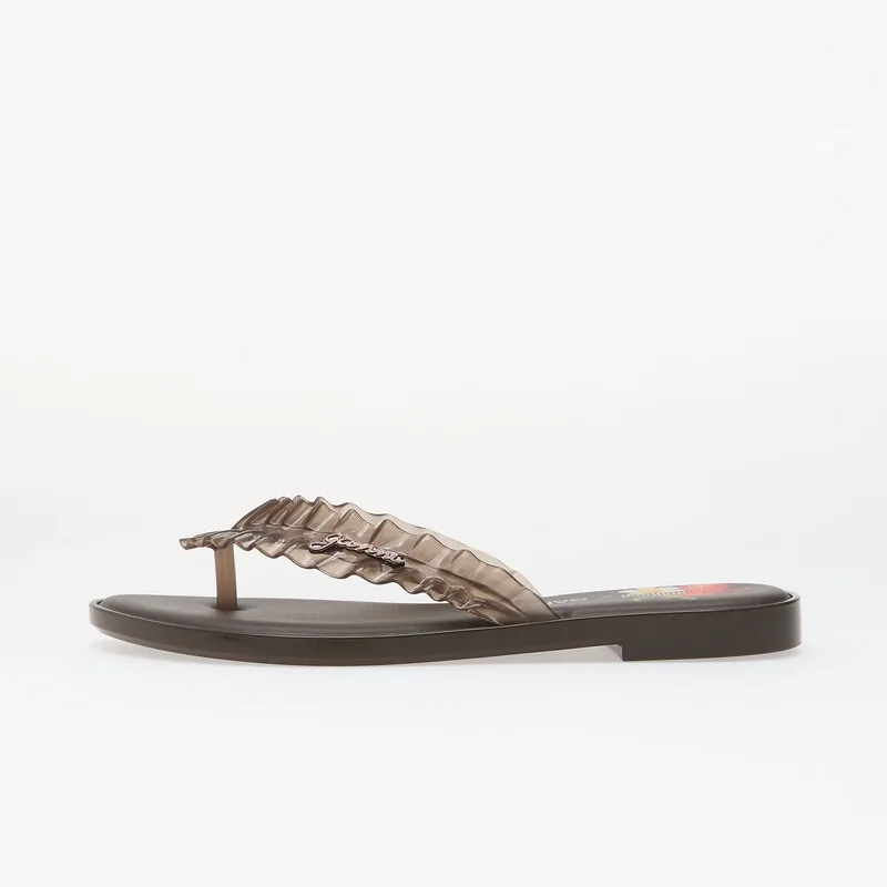 Sneakers Melissa Flip Flop Slim + Ganni Ad Brown EUR 40