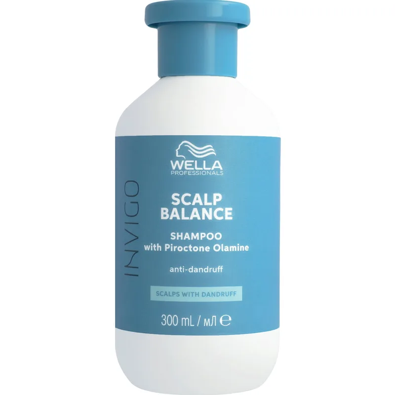 Wella Professionals Invigo Scalp Balance Anti Dandruff Shampoo With Piroctone Olamine Καταπραϋντικό Σαμπουάν Κατά της Πιτυρίδας που Αφαιρεί τις Ορατές Νιφάδες & Αφήνει Αίσθηση Καθαριότητας 300ml