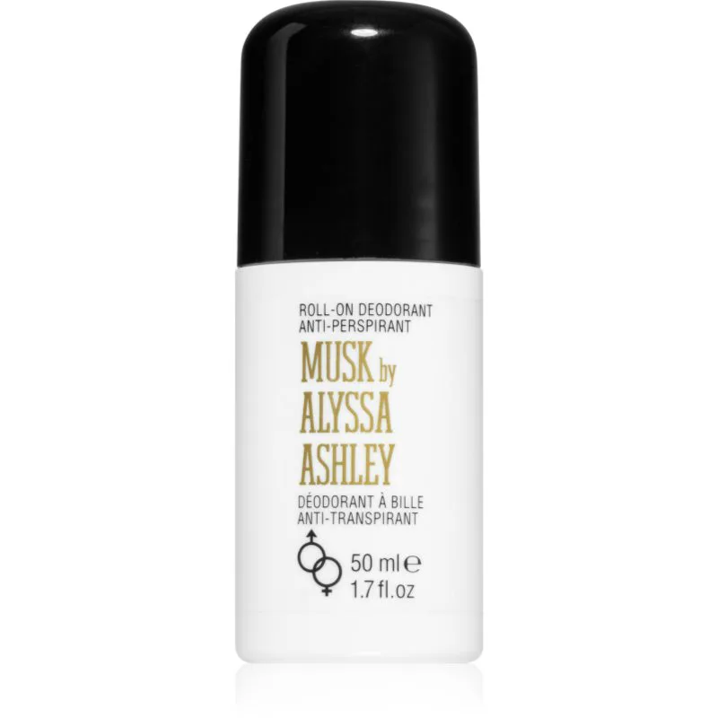 Alyssa Ashley Musk Αποσμητικό roll-on unisex 50 ml