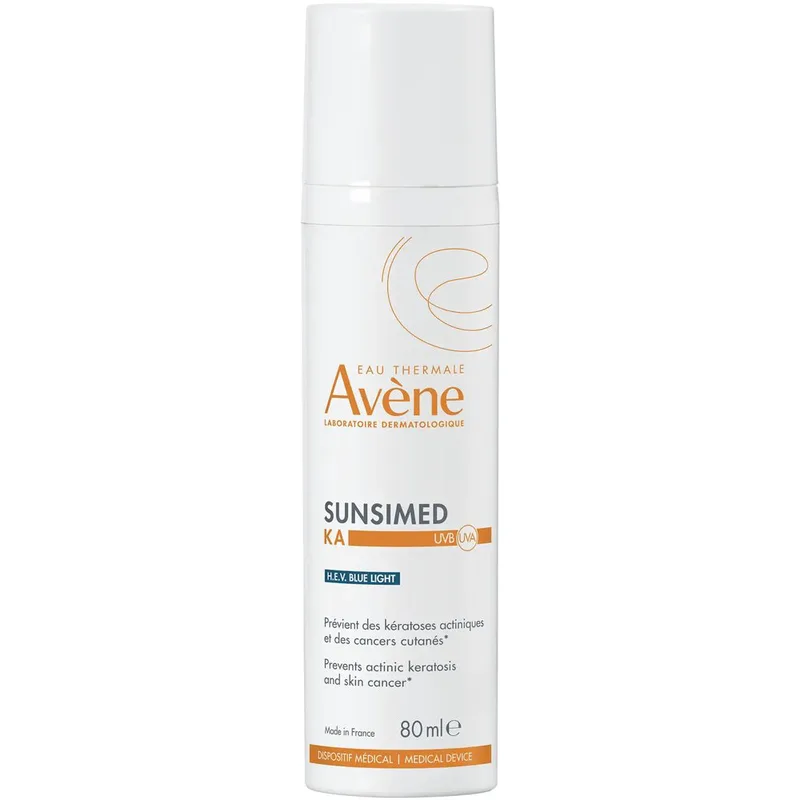 Avene SunsiMed KA Spf50+ Αντηλιακή Κρέμα Προσώπου - Σώματος Πολύ Υψηλής Προστασίας, για Πρόληψη - Αντιμετώπιση των Ακτινικών Υπερκερατώσεων 80ml