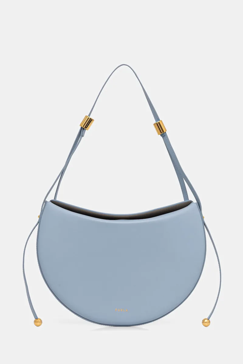 Furla μικρή τσάντα γυναικεία δερμάτινη Moonstone M Shoulder Bag