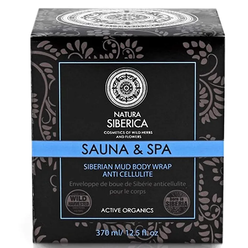 Natura Siberica Sauna & Spa Siberian Mud Body Wrap Modeling & Sculpting Σιβηρική Λάσπη Κατά της Κυτταρίτιδας 370ml