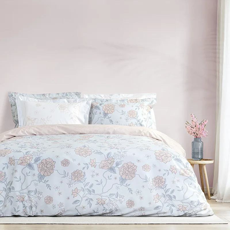 Σεντόνια King Size (Σετ) 270X280 Nima Floral Dream Χωρίς Λάστιχο (270x280)