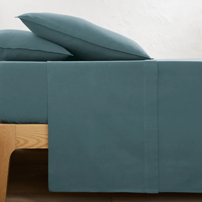 Σεντόνι από βαμβακερή φανέλα 180x290 cm