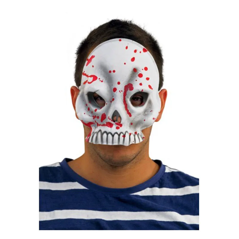 Αποκριάτικο Αξεσουάρ Μάσκα Νεκροκεφαλή Με Αίματα