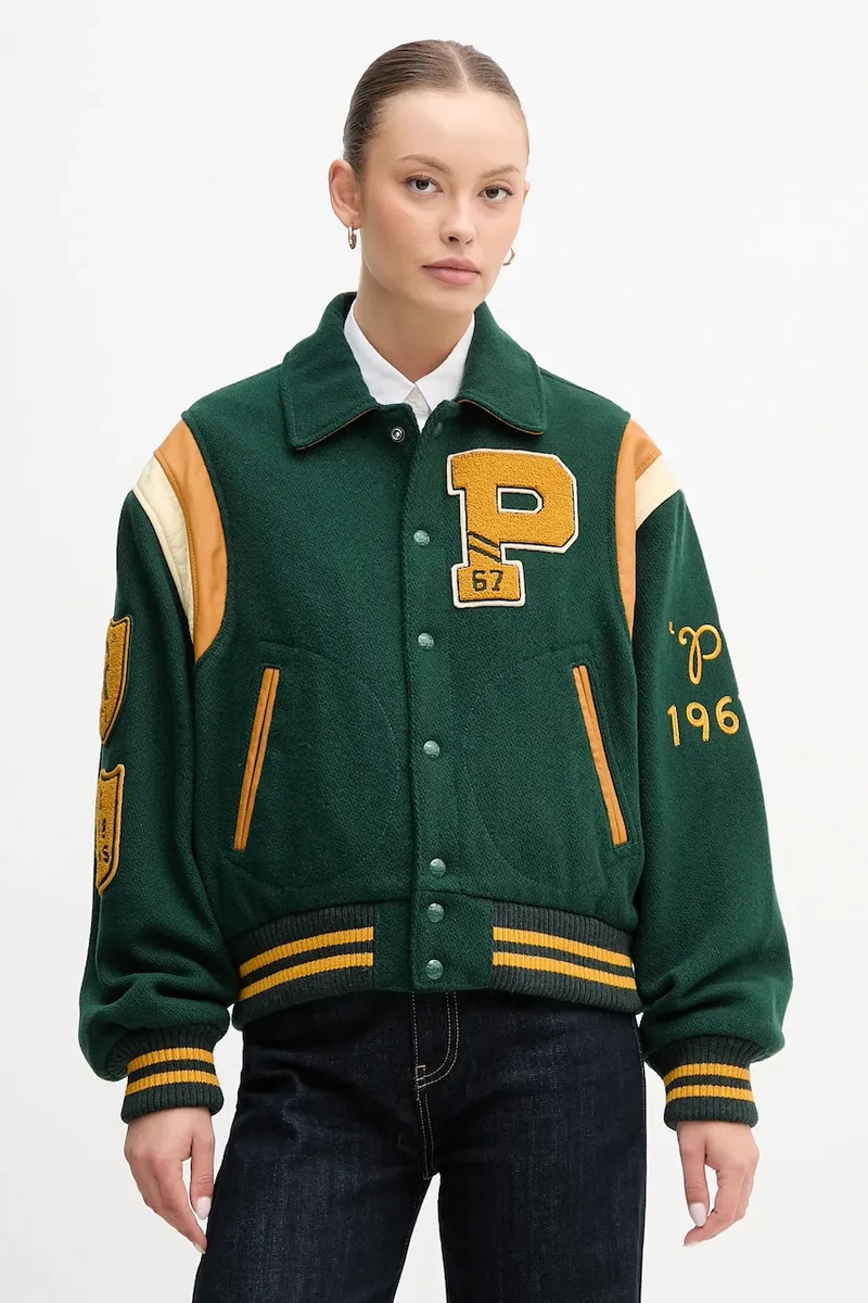 Μπουφάν με προσθήκη μάλλινου υφάσματος Polo Ralph Lauren