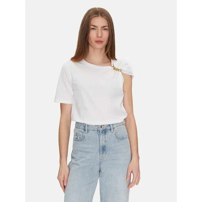 TWINSET T-Shirt 251TP2640 Λευκό Regular Fit