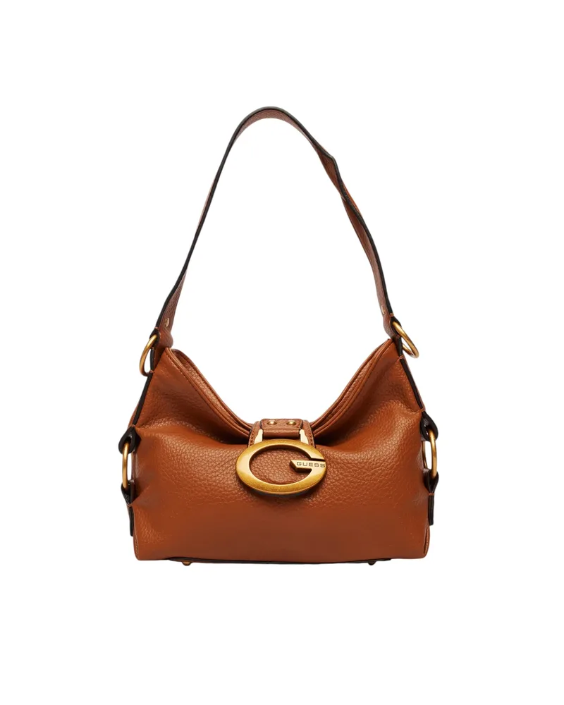 Guess Γυναικεία Τσάντα Ώμου Camden Mini HWBB9308720-Cognac