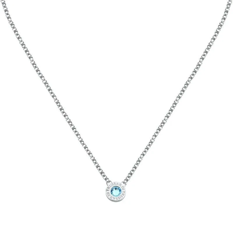 TRUSSARDI Κολιέ από ανοξείδωτο ατσάλι Silver TJAXC109