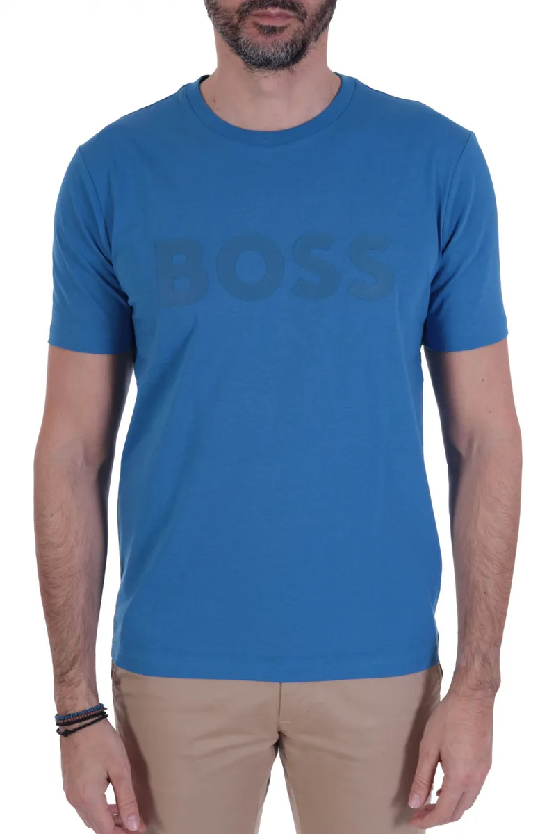 BOSS T-SHIRT TIBURT 272 ΡΟΥΑ ΜΠΛΕ