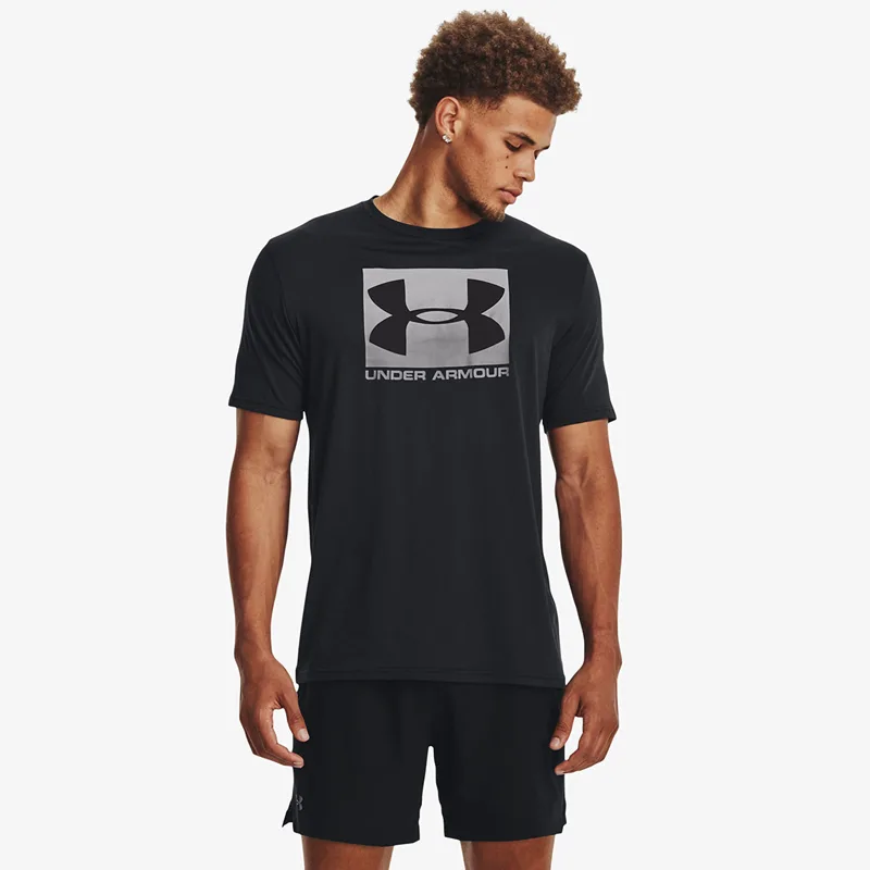 T-shirt Under Armour Boxed Sportstyle Short Sleeve T-Shirt Black M