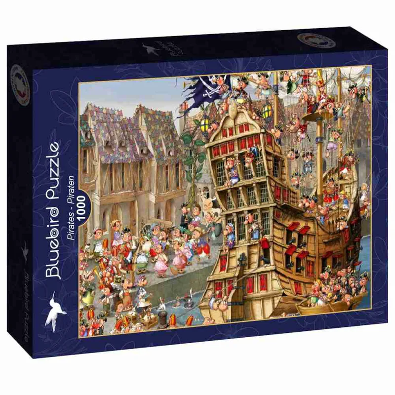 Bluebird Puzzle-90431-Pirates- Puzzle 1000 pieces