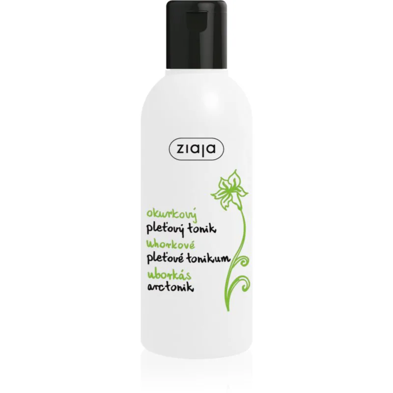 Ziaja Cucumber καθαριστικό τονωτικό για μικτή και λιπαρή επιδερμίδα 200 μλ