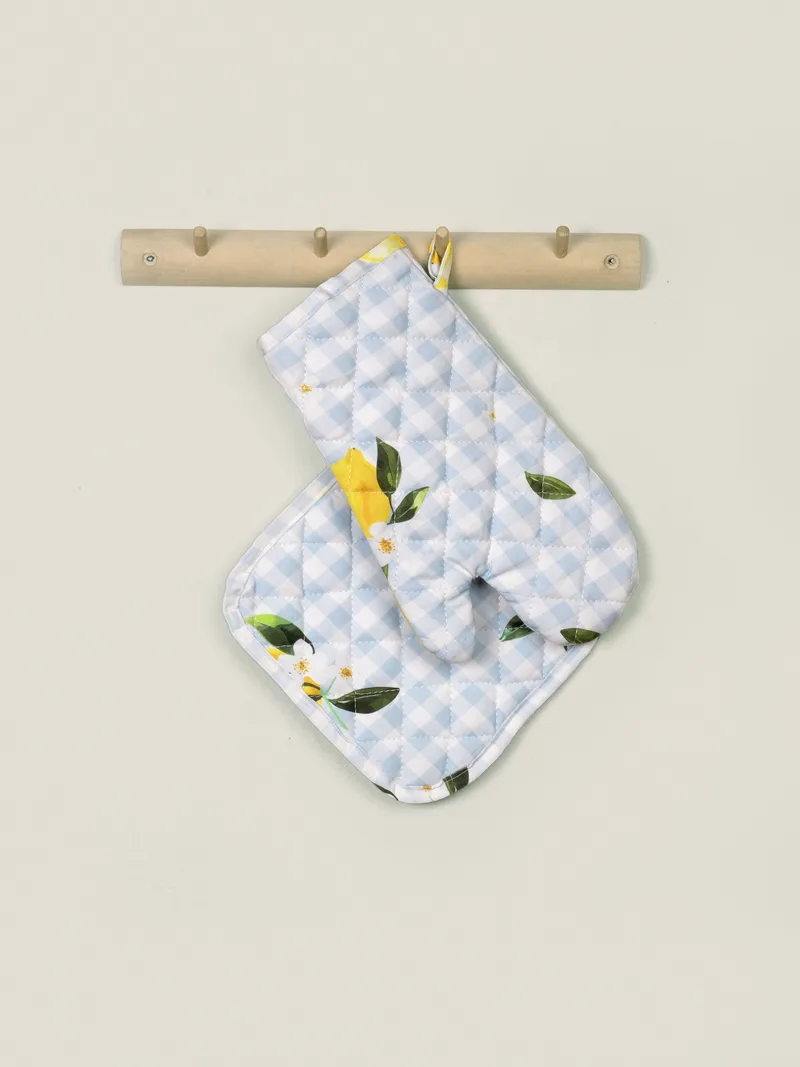 Σετ Γάντι και Πιάστρα Κουζίνας Nima Lemon Tree