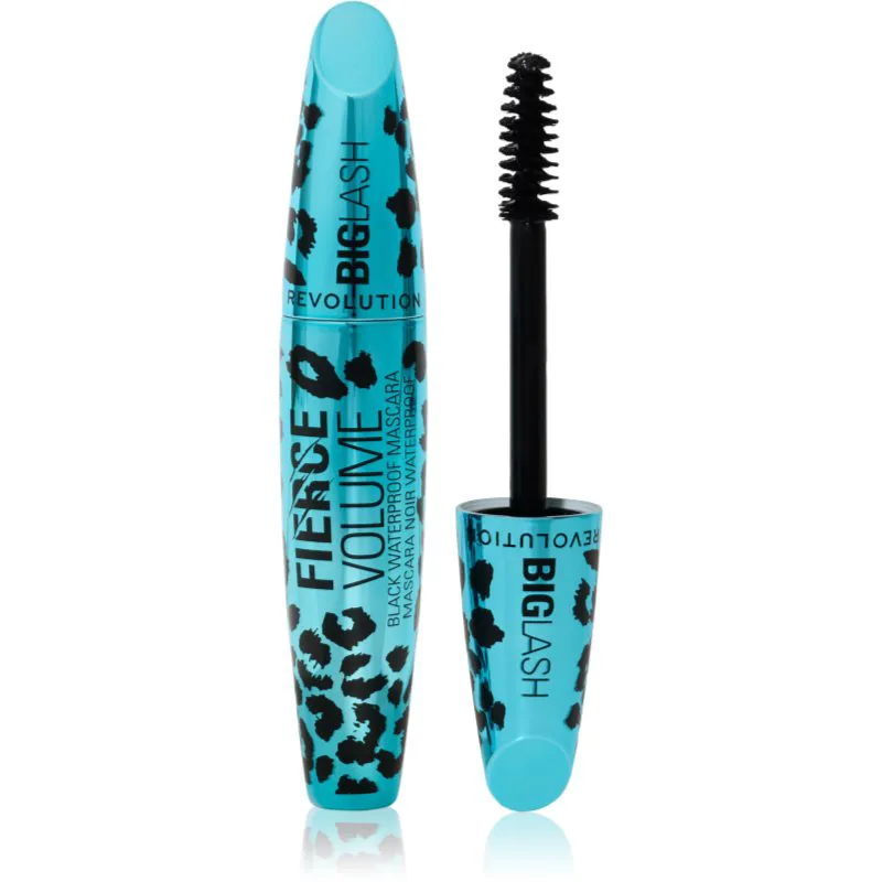 Revolution Big Lash Fierce Volume αδιάβροχη μάσκαρα για όγκο απόχρωση Black 9 γρ