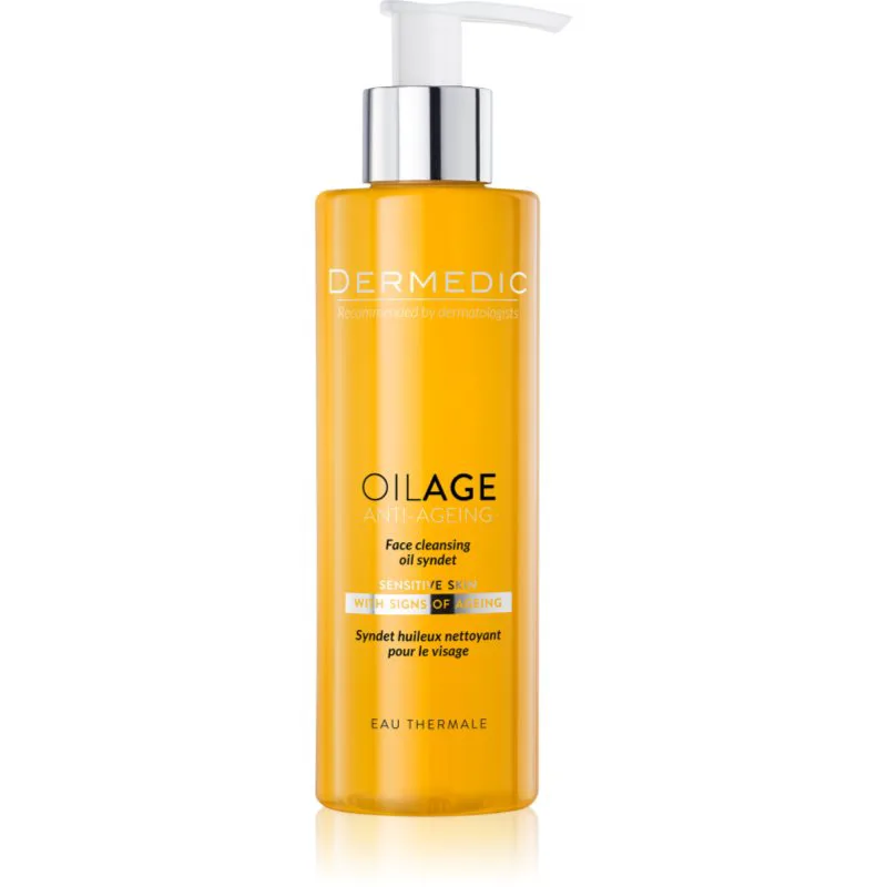 Dermedic Oilage Anti-Ageing ελαιώδες syndet για το πλύσιμο του προσώπου 200 ml