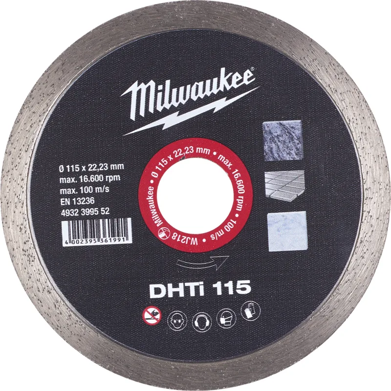 Δίσκος Διαμαντέ DHTI 115 115x22mm MILWAUKEE