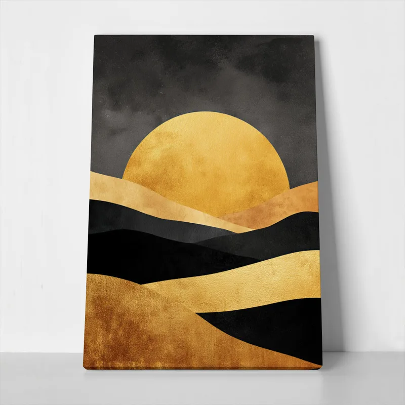 Πίνακας σε Καμβά BOHO LUXURY SPRING MOON