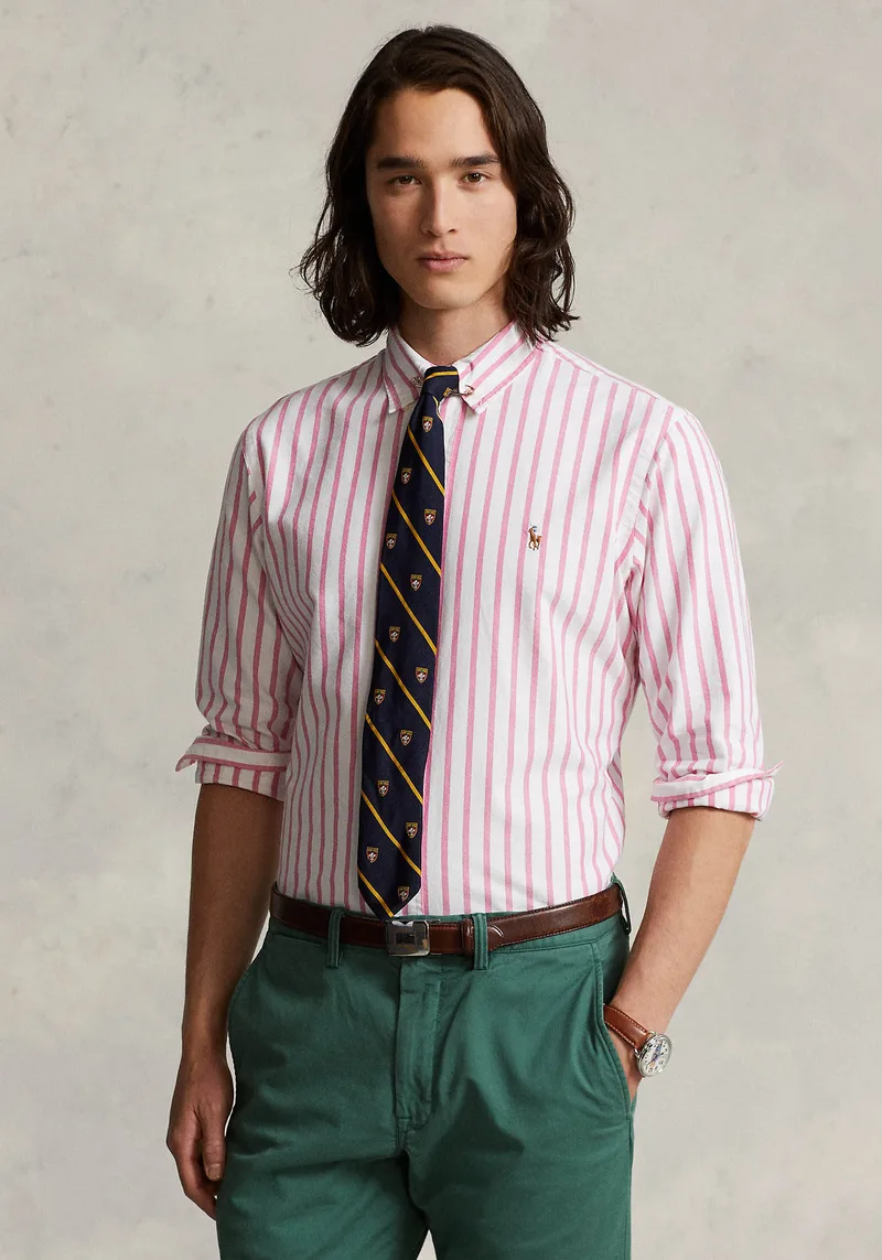 Polo Ralph Lauren Πουκάμισο της σειράς Oxford - 710906622 002 Ροζ