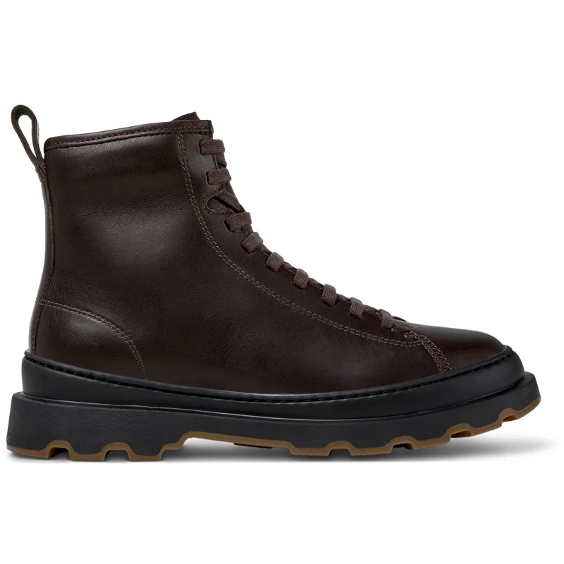 CAMPER Brutus+ - Μποτάκια Για Γυναικεία - Καφέ, Μέγεθος 42, Smooth leather