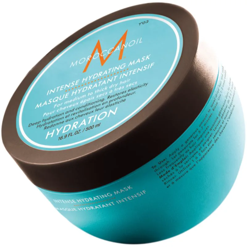 Moroccanoil Hydration Intense Hydrating Mask εντατικά ενυδατική και θρεπτική μάσκα για ξηρά και κανονικά μαλλιά 500 ml