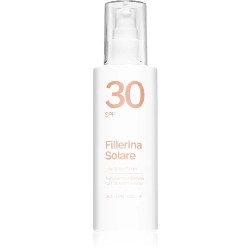 Fillerina Sun Beauty Body Sun Milk αντηλιακή κρέμα για σώμα SPF 30 150 ml