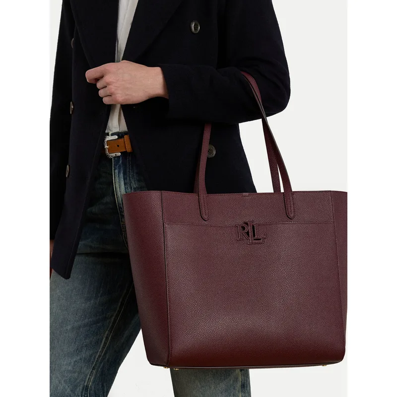 Τσάντα LAUREN RALPH LAUREN Large Cameryn 431960183010 Μπορντό
