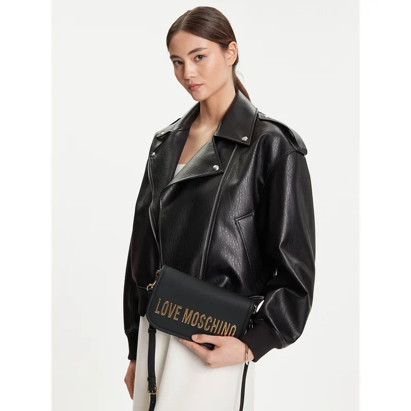Τσάντα LOVE MOSCHINO JC4028PP1NKD0000 Μαύρο