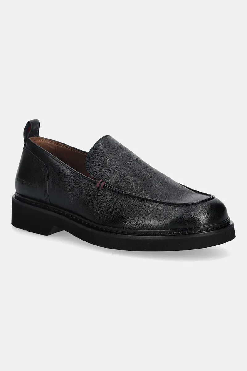 Tommy Hilfiger Δερμάτινα μοκασίνια Tommy Hilfiger HILFIGER ULTRA LIGHT TBL L LOAF