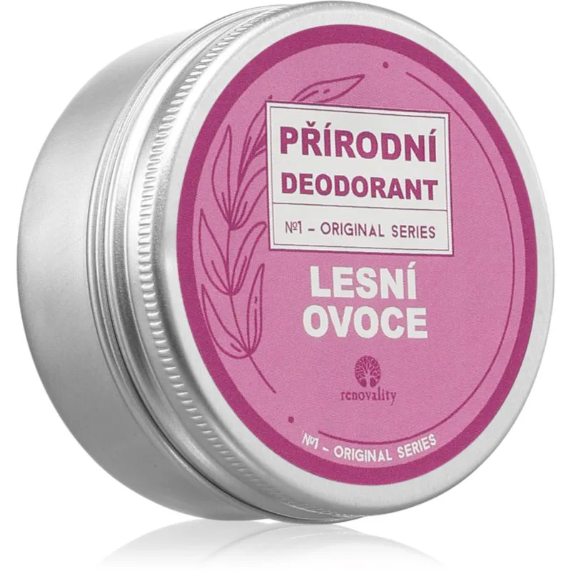 Renovality Original Series Natural Deodorant στερεό αποσμητικό με άρωμα Forest Fruits 50 ml